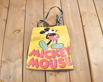 Monedero vintage con estampado de Mickey Mouse de Walt Disney de los años 90 / Accesorio vintage / Disney vintage