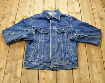 70-80s Lee Storm Rider 101 USA製 Vintage 1970s 1980s Lee 101 Storm Rider Denim Jacket Made in