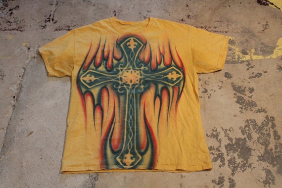 Vintage T-Shirt / Airbrush / Art Print / Religion