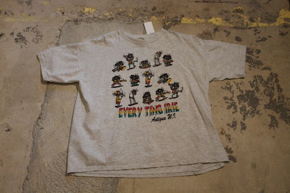 Vintage T-Shirt / Every Ting Ire Graphic / Smoking