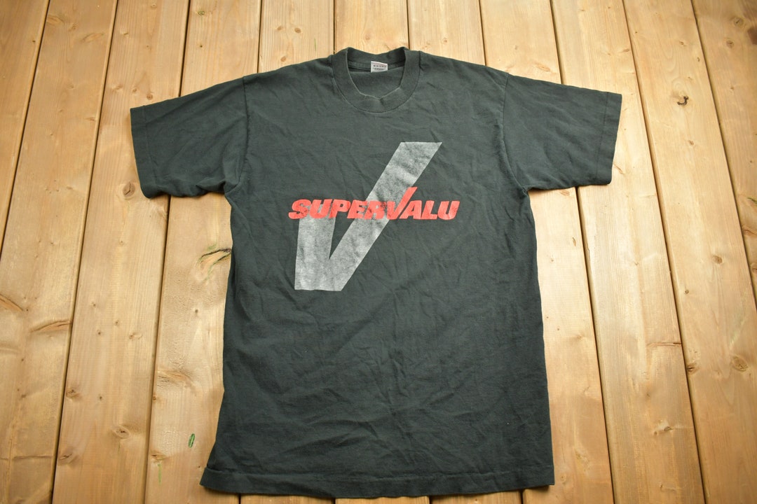 Vintage 1990s Super Valu Graphic T-shirt Streetwear Retro