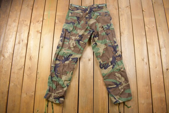 Vintage 2001 US Army Military Camouflage Cargo Pa… - image 2