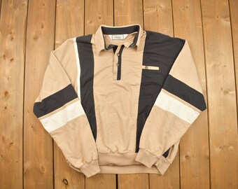 Vintage 1990s Sergio Tacchini Color Block Graphic Vintage 1990s Sergio Tacchini Color Block Graphic