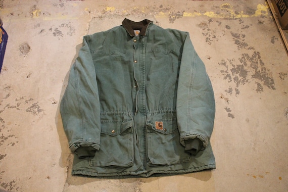 Vintage Carhartt / Full Zip Lined Workwear Jacket