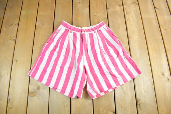 Vintage 1990s Basic Essentials Denim Striped Wome… - image 1