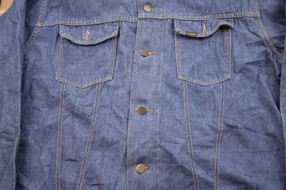 Vintage 1980s Sears Roebucks Denim Jean Jacket / … - image 3