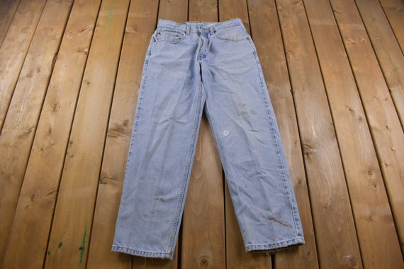 Vintage 1990s Levi's 550 Red Tab Jeans Size 30 x … - image 2
