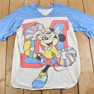ヴィンテージ 1980年代 ミニーマウス ディズニー カートゥーン プロモ Tシャツ / 90年代 グラフィック Tシャツ / ヴィンテージ ミッキーマウス / アメリカ製 / 90年代 ディズニー Tシャツ