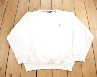 Vintage 1990s Polo Ralph Lauren Blank Crewneck Sweatshirt