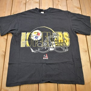 Vintage 1998 Pittsburgh Steelers NFL Graphic T-Shirt / Made In USA / Single Stitch / NFL / 90s Streetwear / Sportswear