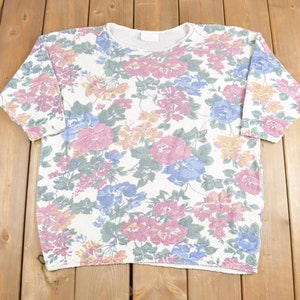 Vintage Floral Thermal Shirt - Etsy Canada