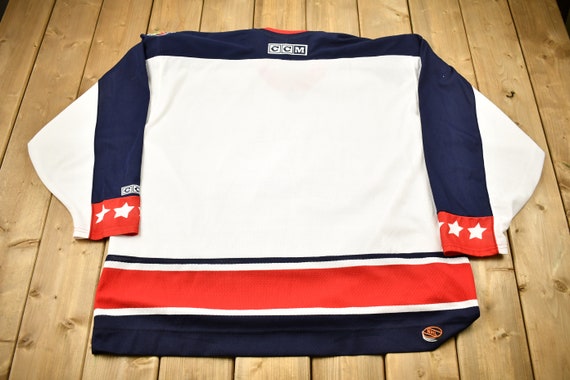 Columbus Blue Jackets Pro Player Authentic Vintage Jersey Size -  Norway