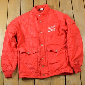 Vintage 1990s Red Swingster Ski Puffer Jacket
