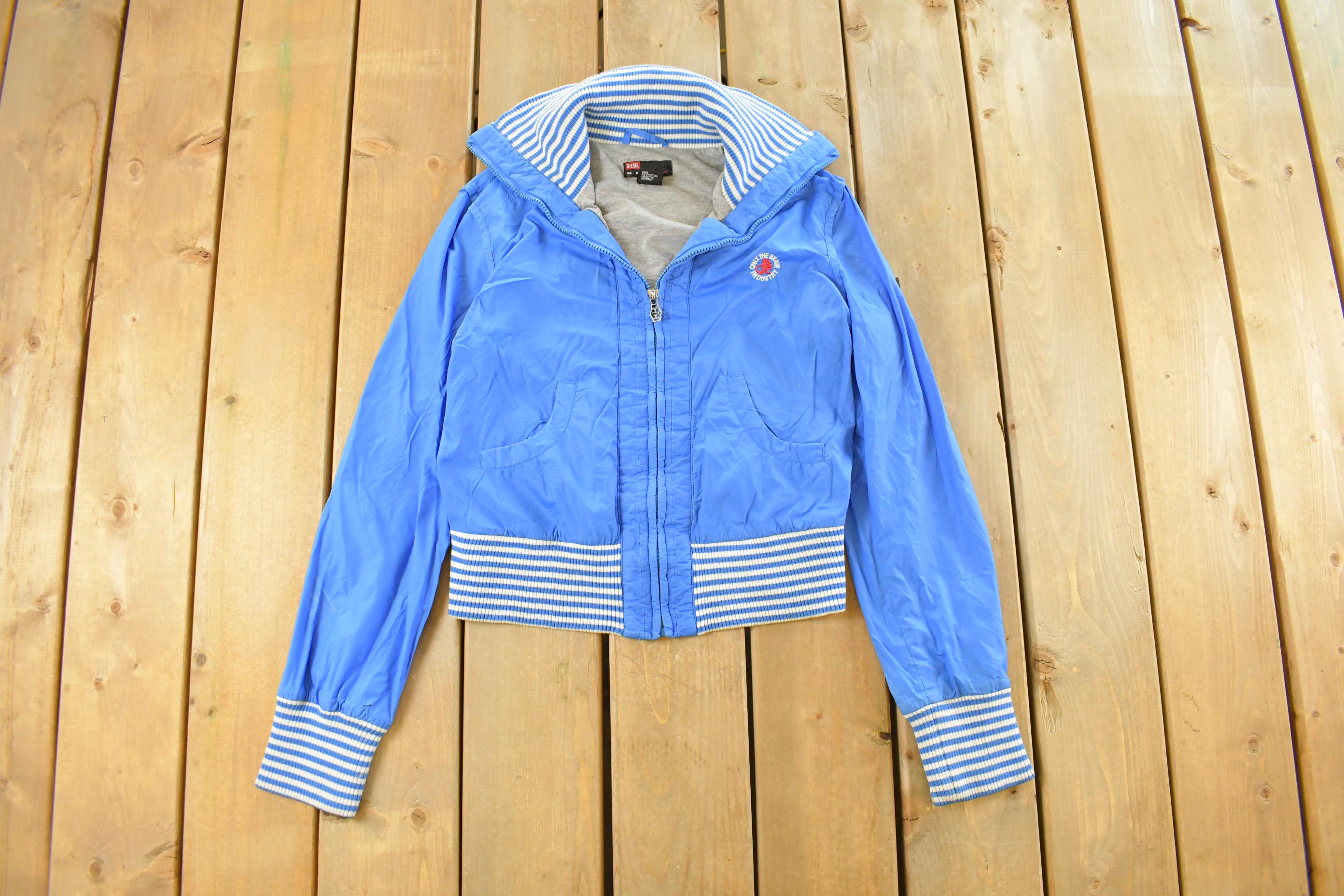 Vintage 2000s Diesel Full Zip Jacket Youth M / Cropped Y2K