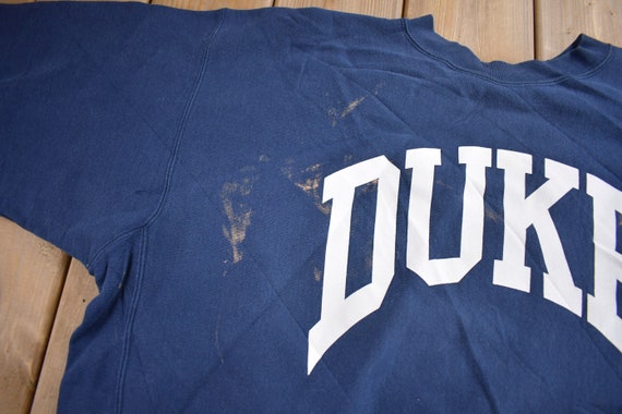 Vintage 1990s Duke University Collegiate Crewneck… - image 3