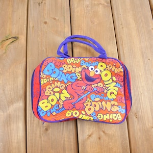 Vintage 1990s Elmo Pouch / Vintage Accessory  / Vintage Cartoons / Small Pouch