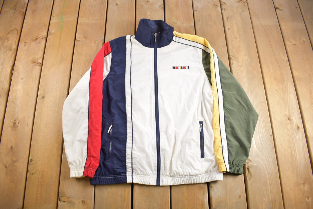 Buy Vintage 1990s Catalina Nautical Windbreaker Jacket Ladies Size M  Light Jacket Vintage Windbreaker Color Block Online in India