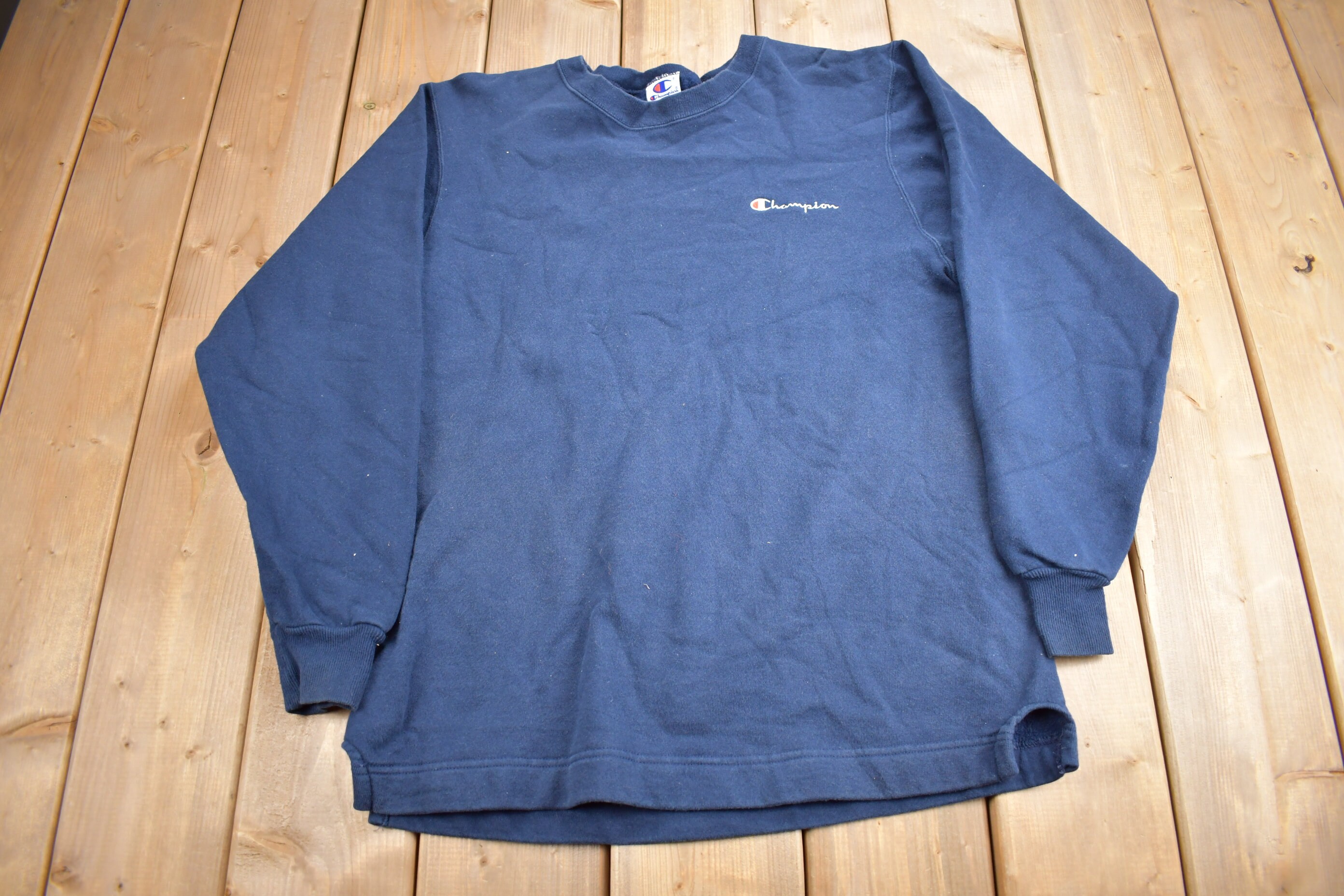 Vintage 1990s Champion Mini Logo Sweatshirt / Vintage