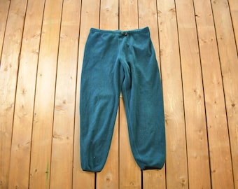 Vintage 1990s REI Polar Tec Fleece Pants Size XL / Hiking Sweats / American Vintage / Streetwear / Vintage Pants / Vintage Sweat Pants