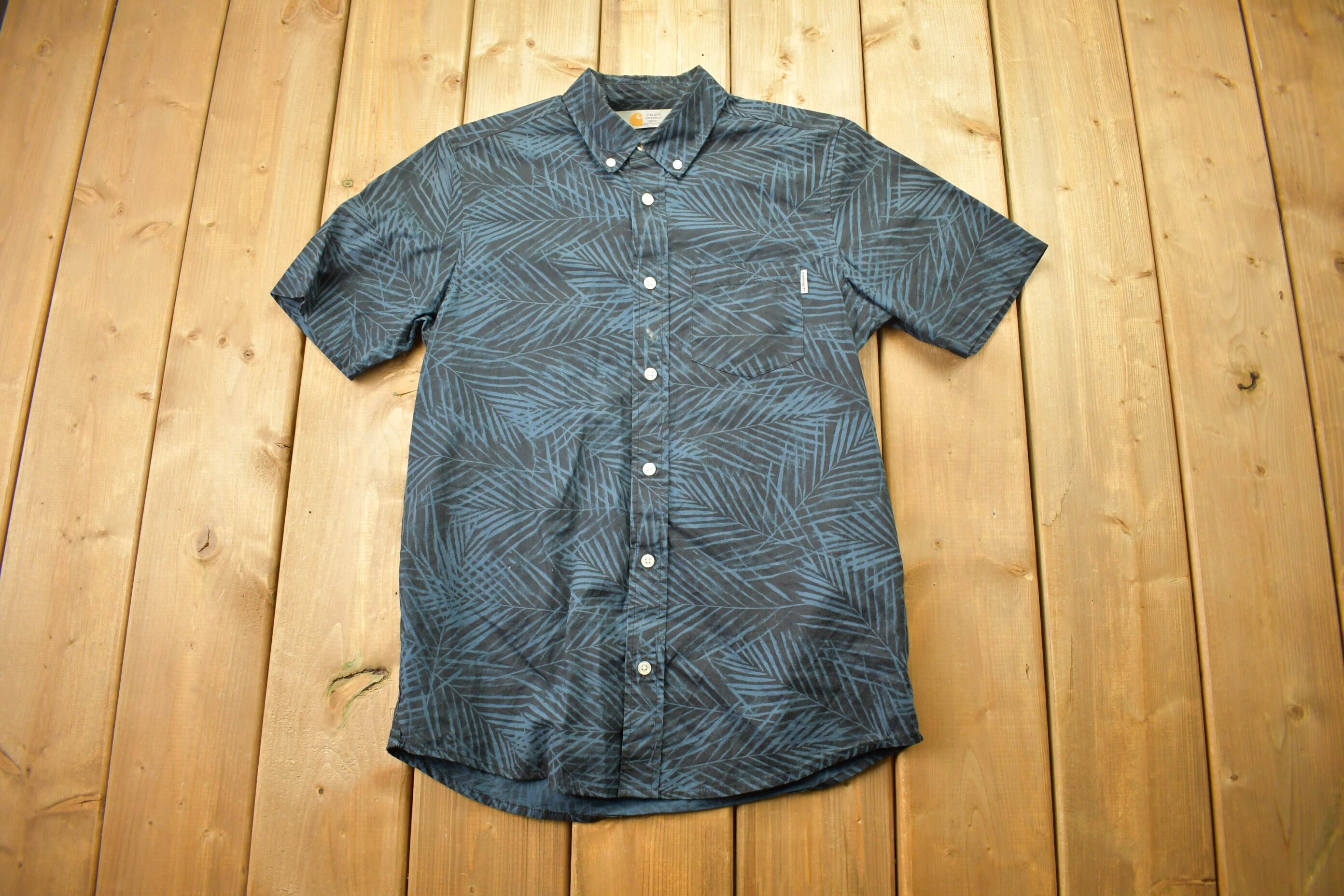 Vintage 1980s Carhartt Rugged Outdoor Wear Button up Shirt Vintage 1980s Carhartt Rugged Outdoor Wear Button up Shirt