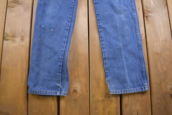 Vintage 1990's Wrangler Blue Jeans 28 x 30 / Pain… - image 5