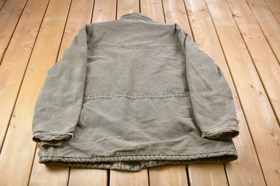 Vintage 1990s Carhartt Canvas Chore Coat / Workwe… - image 2