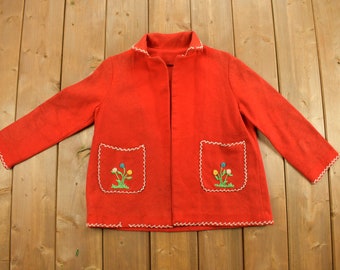 Small Vintage 50s 60s Mexican Souvenir Tourist Wool Hand