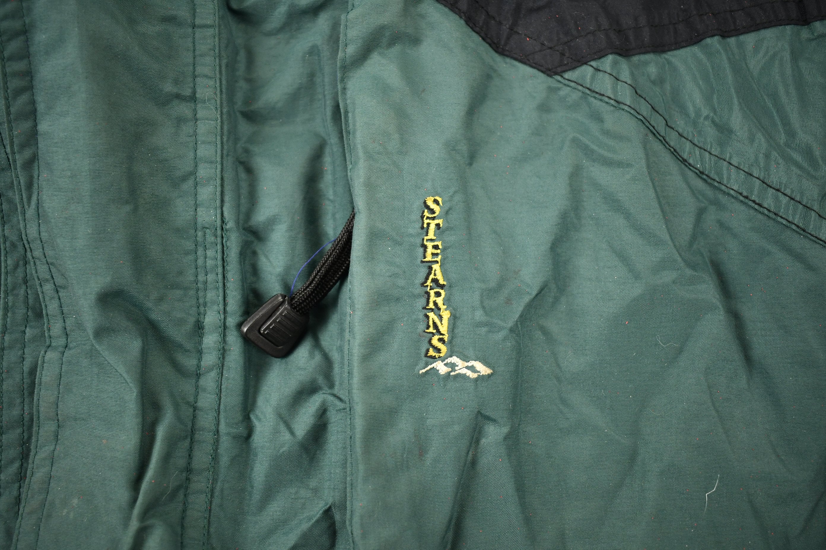 Vintage 1990s Stearns Dry Wear Color Block Windbreaker