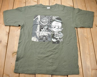 2002 KORN/ UNTOUCHABLE ツアー バンド Tシャツ Vintage 2002 Korn Shirt Mens XL Green Untouchables Band