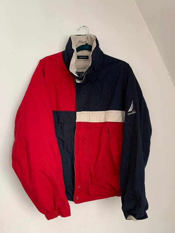 Nautica Jacket / Reversible Jacket / Hidden Hood /