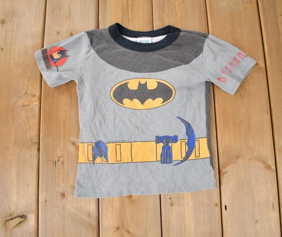 Vintage 1994 Batman Utility Belt Single Stitch Comicbook Baby T