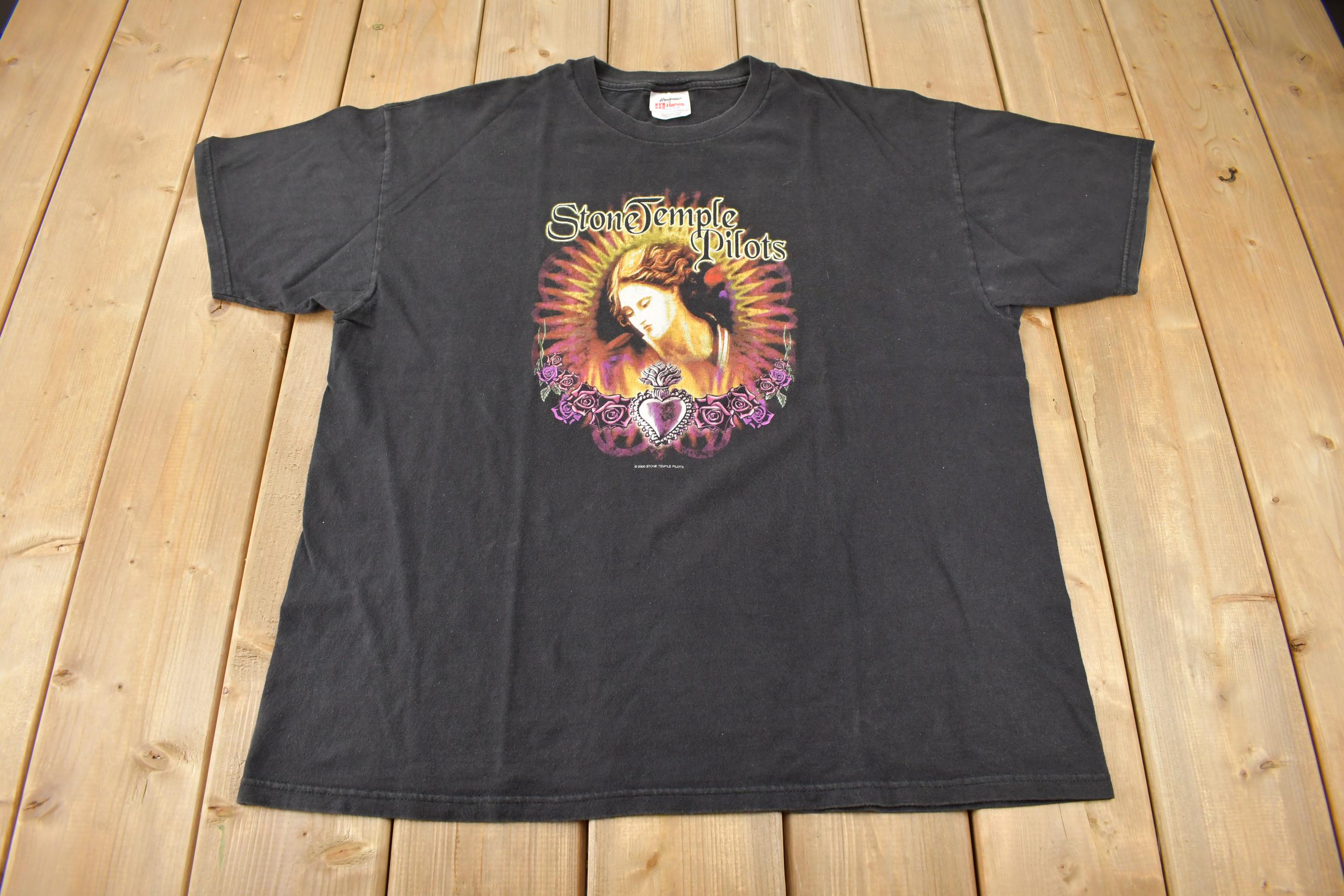 Vintage 2000 Stone Temple Pilots Tour Graphic Band Tee Size XL