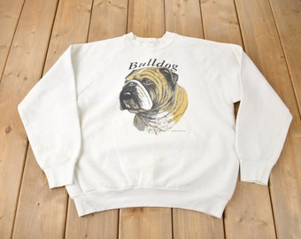 Vintage 1990s Big Dogs Crewneck Sweatshirt / 90s Crewneck