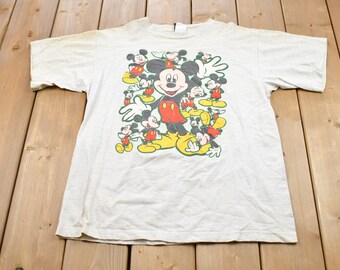 Vintage 1990s Mickey Unlimited Graphic T-Shirt / Graphic / 80s / 90s / Streetwear / Retro Style / Single Stitch / Made In USA