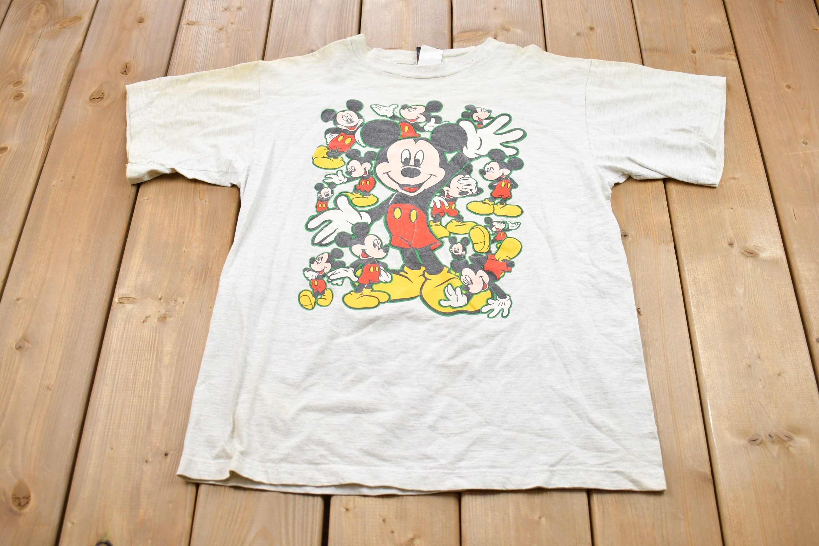 トップス 90s DISNEY MICKEY UNLIMITED SWEAT Vintage 90s Disney Mickey Unlimited Mickey Mouse Black Crew