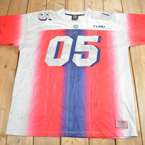 Vintage 1990s FUBU Football Jersey / Sportswear / 90s Hip Hop / Streetwear / Embroidered / Vintage Hip Hop / FUBU