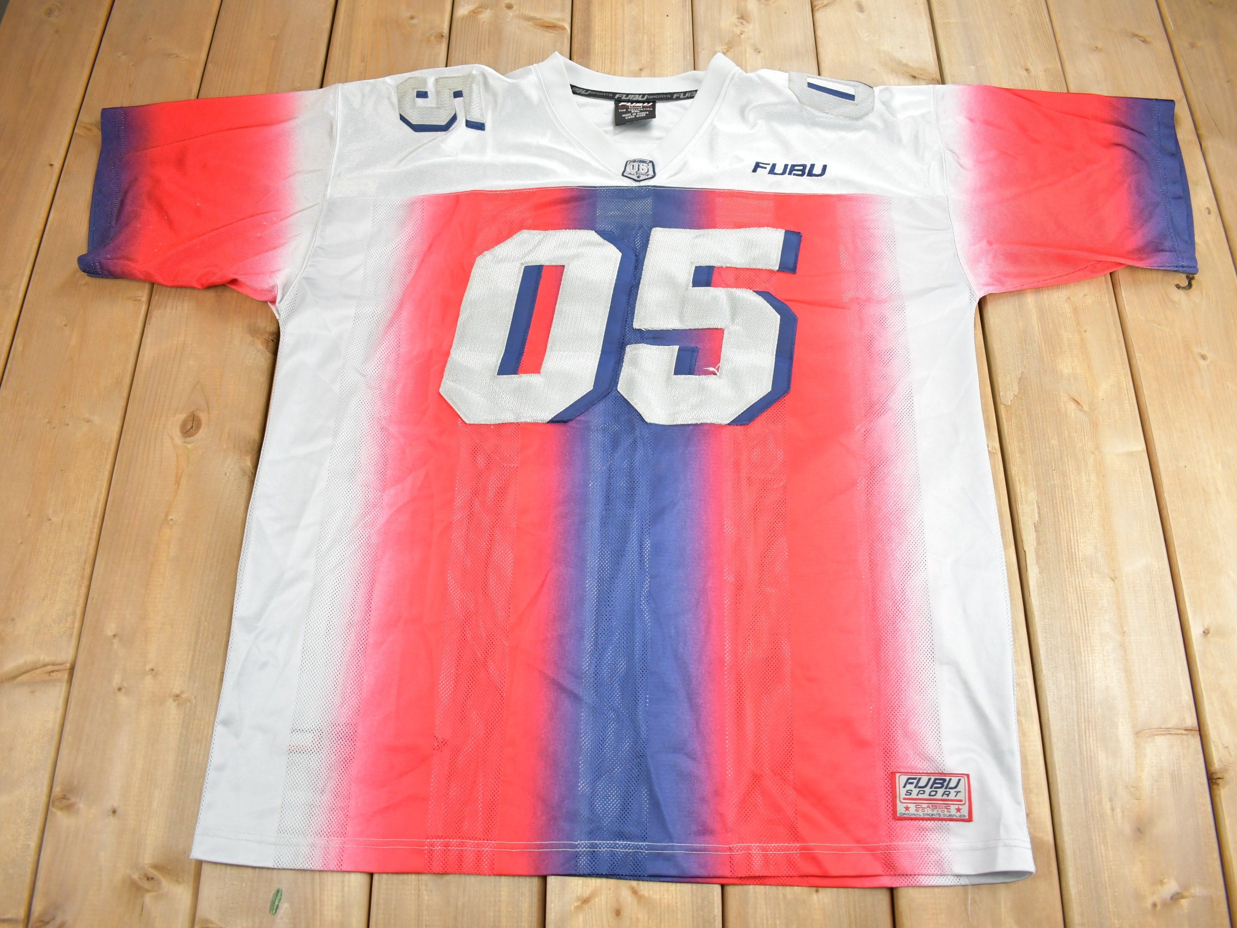 Vintage 1990s FUBU Football Jersey / Sportswear / 90s Hip Hop / Streetwear / Embroidered / Vintage Hip Hop / FUBU - Etsy Vintage 1990s FUBU Football Jersey / Sportswear / 90s Hip Hop / Streetwear / Embroidered / Vintage Hip Hop / FUBU - Etsy