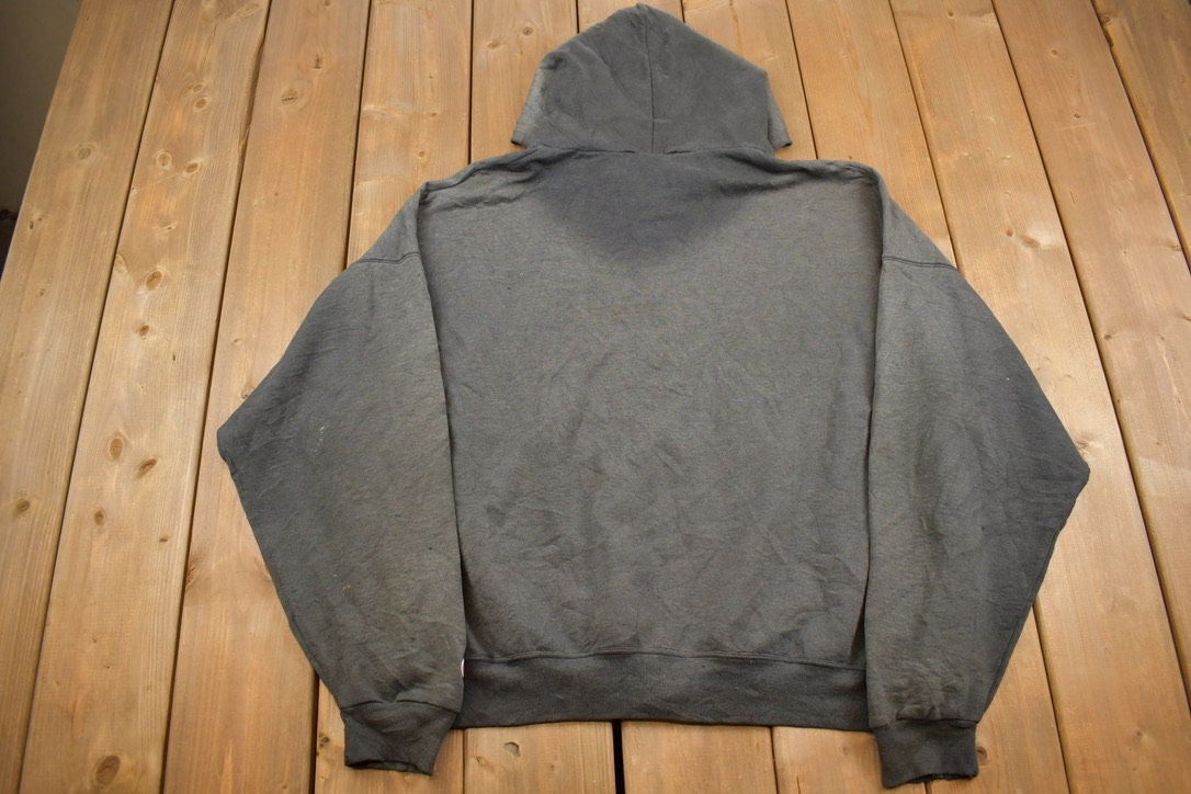 Vintage 1990s Champion Full Zip Hoodie Sweatshirt / Vintage