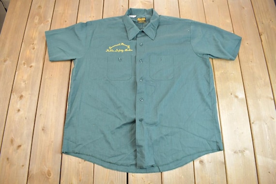 Vintage 1970s Somerset County Chain Stitched Work… - image 1