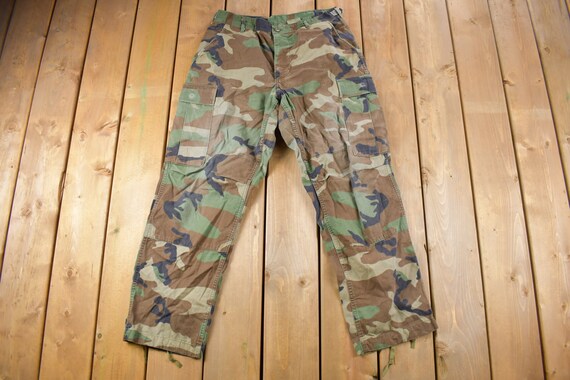 Vintage 2001 US Army Military Camouflage Cargo Pa… - image 3