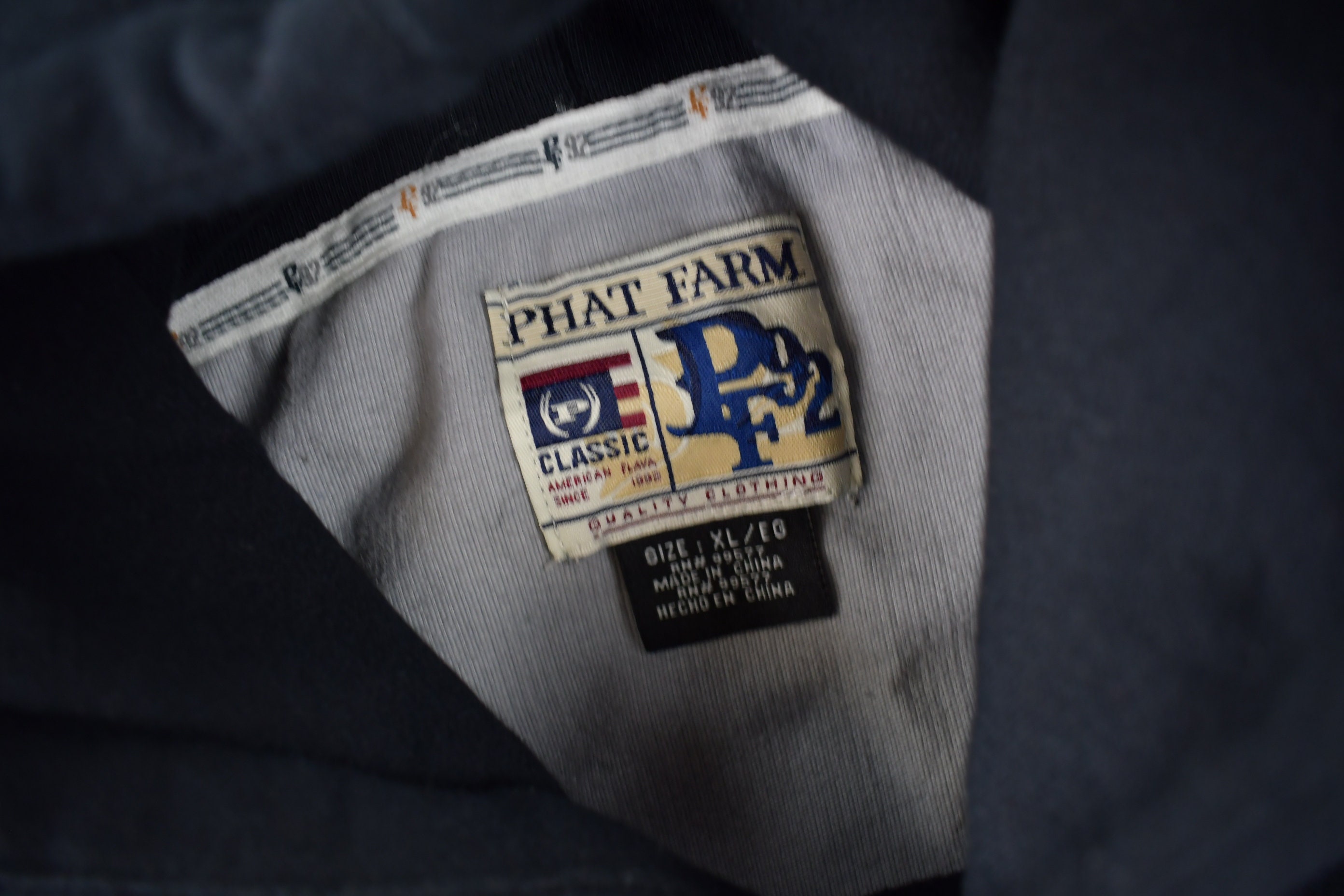 Vintage Deadstock Y2K Phat Farm Embroidered Corduroy Hoodie