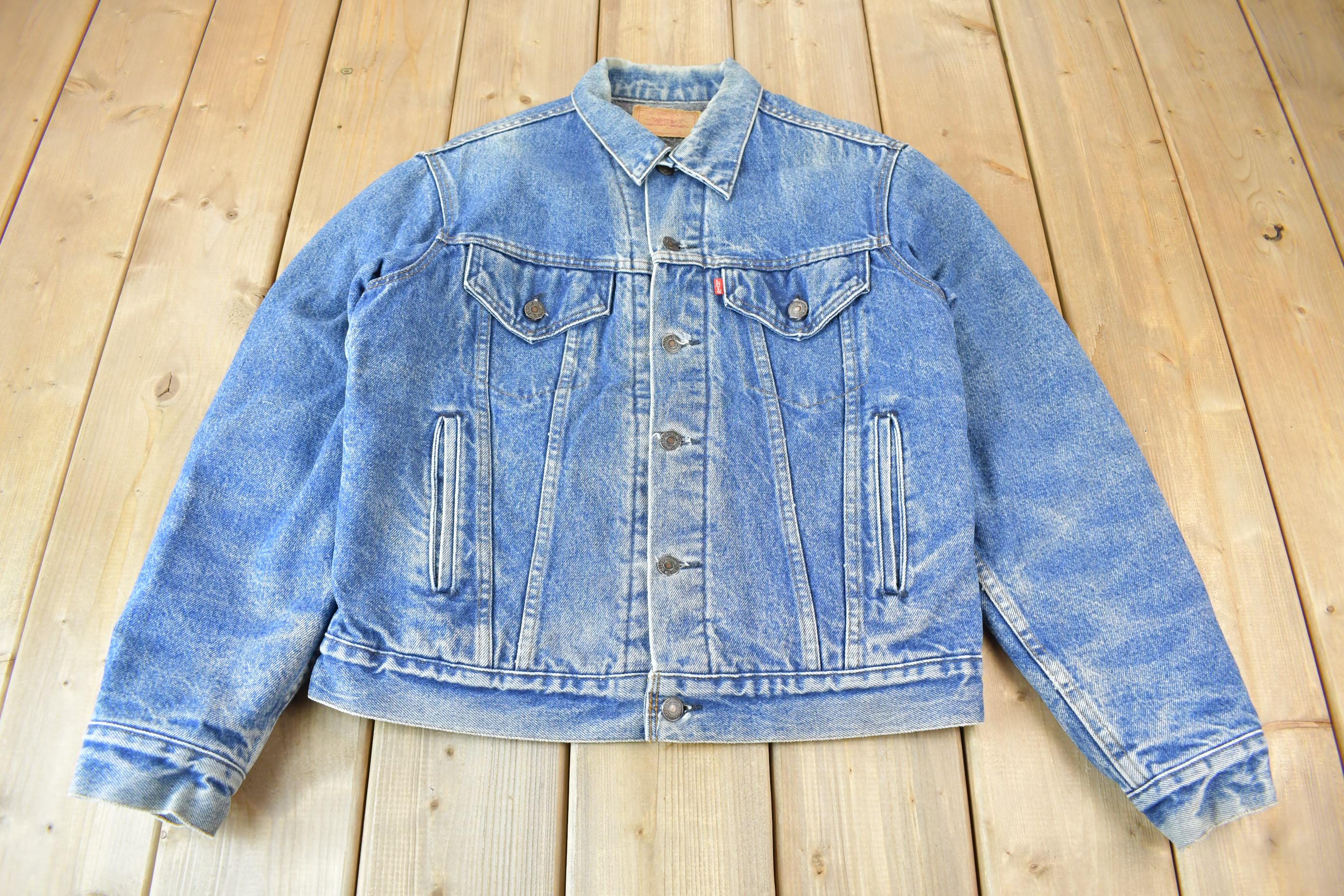Lined Levi Jacket - Etsy Canada Lined Levi Jacket - Etsy Canada