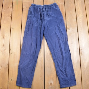 Vintage 1990s Made in USA Sweat Pants Size Medium / Cotton Seed / Vintage Pants / Vintage Sweat Pants / Trackpants / Track Pants