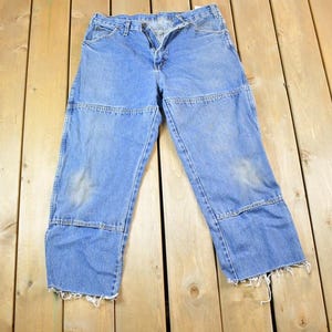 90's Dickies MADE IN USA 36×30 Vintage 1990s Dickies Denim Work Jeans Size 36 X 30 / 90s