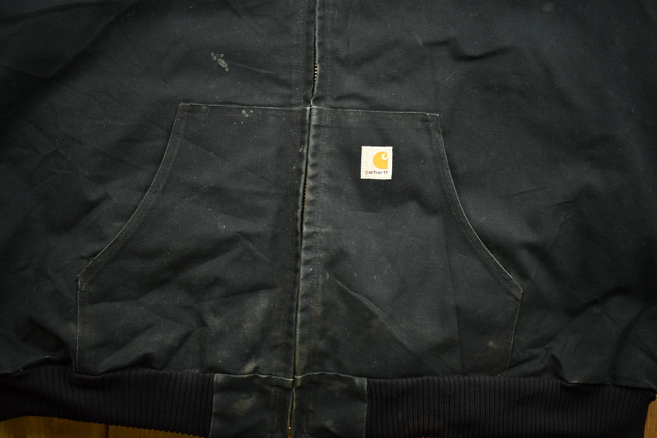 Vintage 90s Carhartt Jacket Full Zip With Hood / Workwear Vintage 90s Carhartt Jacket Full Zip With Hood / Workwear