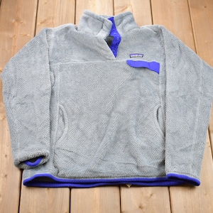 Vintage 1990s Patagonia T-Snap Fleece Sweater / Sportswear / 90s Fleece / Streetwear / Athleisure / Hiking / Vintage Patagonia