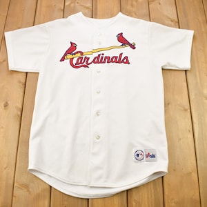 Vintage 90s St. Louis Cardinals MLB True Fan Series Jersey XXL Red, Navy  Blue