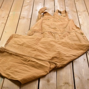 Vintage 1990s Dickies Denim Jean Overalls Size 46 x 32 / Vintage Overalls / Streetwear / Vintage Workwear / Dickies