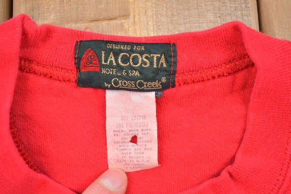 Vintage 1990s Rancho La Costa Embroidered Sweatsh… - image 5