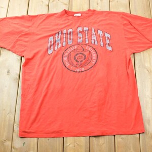 1990s Ohio State College College T-Shirt / 90er Jahre Shirt / College Shirt / Americana / Sportkleidung